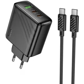 Сетевое зар./устр. Hoco CS26A Article 45W 3A (PD+QC) универсальное черный (PD45W)