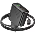 Сетевое зар./устр. Hoco CS26A Article 45W 3A (PD+QC) универсальное черный (PD45W)
