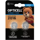 Батарея Opticell Specialty Turbo Max CR2016 (2шт) блистер