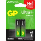 Батарея GP Ultra Plus Alkaline 15AUPA21-2CRSBNN4 AA (4шт) блистер
