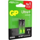 Батарея GP Ultra Plus Alkaline 24AUPA21-2CRSBNN2 AAA (2шт) блистер