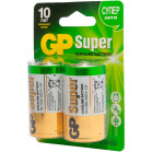 Батарея GP Super Alkaline 13A LR20 D (2шт)