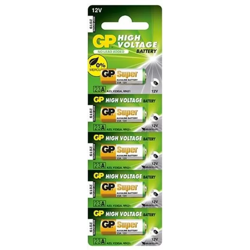 Батарея GP Super Alkaline 23AF MN21 (5шт)