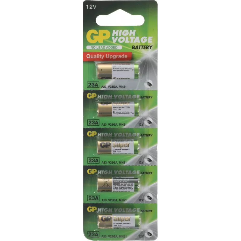 Батарея GP Super Alkaline 23AF MN21 (5шт)