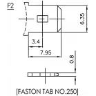 Батарея для ИБП CSB UPS 123607 F 12В 7.5Ач