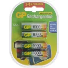 Аккумулятор GP 100AAAHC3/1 AAA NiMH 1000mAh (промо:3+1) (4шт)