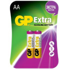 Батарея GP Extra Alkaline 15AX LR6 AA (2шт) блистер