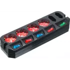 Сетевой удлинитель Most A10 3м (6 розеток) черный (коробка)