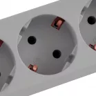 Сетевой фильтр Buro 300SL-3-G 3м (3 розетки) серый (пакет ПЭ)