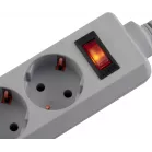 Сетевой фильтр Buro 300SL-3-G 3м (3 розетки) серый (пакет ПЭ)