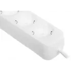 Сетевой удлинитель Defender E350 5м (3 розетки) белый (пакет ПЭ)