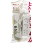 Сетевой удлинитель Defender E350 5м (3 розетки) белый (пакет ПЭ)