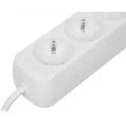 Сетевой удлинитель Defender E518 1.8м (5 розеток) белый (пакет ПЭ)