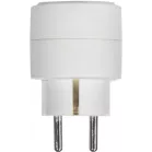 Сетевой разветвитель IEK Т-01/02 (2 розетки) белый (блистер)