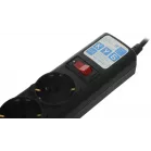 Сетевой фильтр Powercube SPG5-B1 0.5м (5 розеток) черный (коробка)