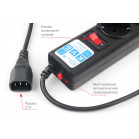 Сетевой фильтр Powercube SPG5-В2 1.9м (5 розеток) черный (коробка)