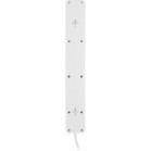Сетевой фильтр Defender DFS 151 1.8м (6 розеток) белый (коробка)