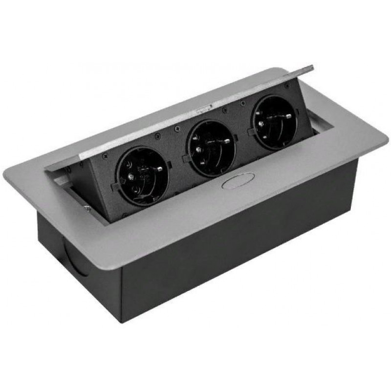 Сетевой разветвитель Premier 3R 1.8м (3 розетки) серый (коробка)