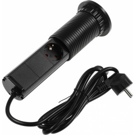 Сетевой разветвитель Premier 3R 1.8м (3 розетки) черный (коробка)