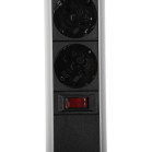 Сетевой разветвитель Premier 3R USB 1.8м (3 розетки) серый (коробка)