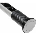 Сетевой разветвитель Premier 3R USB 1.8м (3 розетки) серый (коробка)