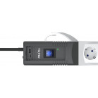 Сетевой фильтр Pilot PRO USB 1.8м (6 розеток) серый (коробка)