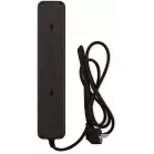 Сетевой фильтр Buro 500UNH-1.8-BG 1.8м (5 розеток) черный/серый (коробка)