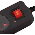 Сетевой фильтр Buro 500UNH-1.8-BG 1.8м (5 розеток) черный/серый (коробка)