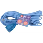 Сетевой удлинитель Powercube PC-2F-R-30(IP) 30м (1 розетка) синий (коробка)
