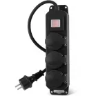 Сетевой фильтр Buro 300MDP-5-B 5м (3 розетки) черный (коробка)