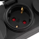 Сетевой фильтр Buro 300MDP-5-B 5м (3 розетки) черный (коробка)