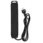 Сетевой фильтр Buro 400MDP-5-B 5м (4 розетки) черный (коробка)