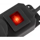 Сетевой фильтр Buro 400MDP-5-B 5м (4 розетки) черный (коробка)