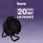 Сетевой удлинитель Buro BU-PSR4.30/FRG-20 30м (4 розетки) черный (коробка)