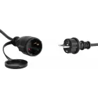 Сетевой удлинитель Buro BU-PS1.20/FRB-16 20м (1 розетка) черный (пакет ПЭ)