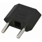 Адаптер-переходник Premier PCS3010B/50   (1 розетка) черный