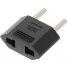 Адаптер-переходник Premier PCS3010B/50   (1 розетка) черный