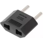 Адаптер-переходник Premier PCS3010B/01   (1 розетка) черный