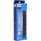 Сетевой фильтр Philips CHP2155BB/51 3м (5 розеток) черный (коробка)