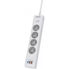 Сетевой фильтр Philips CHP4346WC/51 5м (4 розетки) белый (коробка)