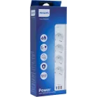 Сетевой фильтр Philips CHP4346WC/51 5м (4 розетки) белый (коробка)