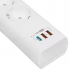 Сетевой фильтр Philips CHP8246WA/51 2м (4 розетки) белый (коробка)