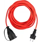 Сетевой удлинитель Buro BU-PS1.20/R 20м (1 розетка) красный (коробка)