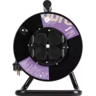 Сетевой удлинитель Buro BU-PSR4.50/G-16 50м (4 розетки) оранжевый (коробка)