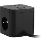 Сетевой удлинитель Buro BU-PC3.1UС-B 1.5м (3 розетки) черный (коробка)