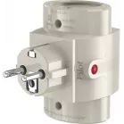 Сетевой разветвитель Pilot TR (3 розетки) белый (коробка)