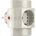 Сетевой разветвитель Pilot TR (3 розетки) белый (коробка)