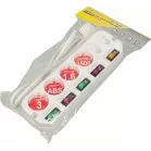 Сетевой удлинитель Most A16 1.6м (6 розеток) белый (коробка)