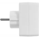 Сетевой разветвитель Buro BU-PS3F-W (3 розетки) белый (пакет ПЭ)