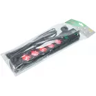 Сетевой фильтр Most LRG 3м (6 розеток) черный (пакет ПЭ)